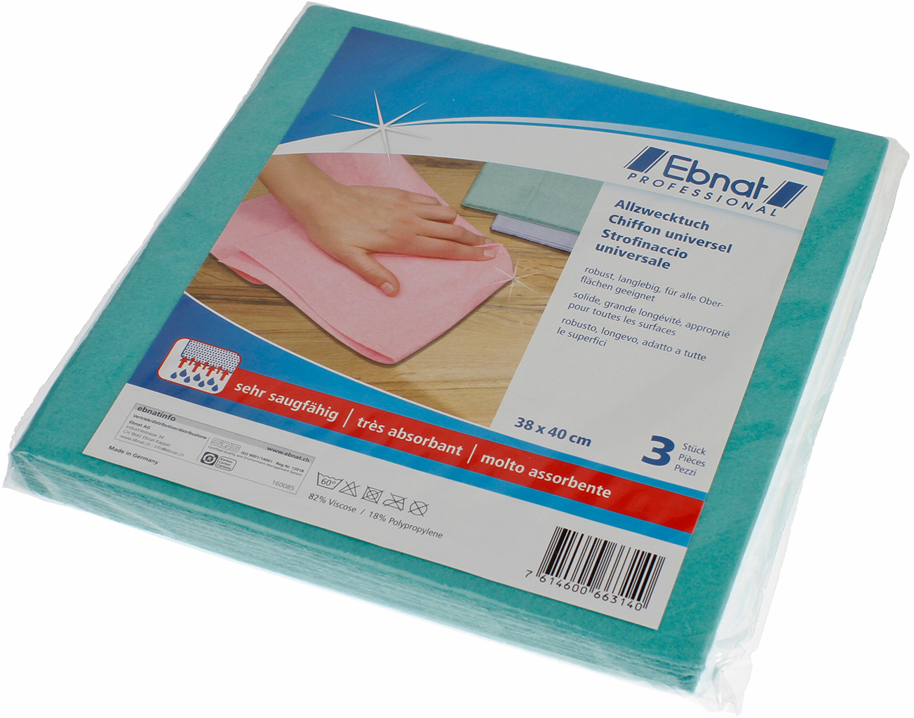 photo EBNAT Chiffon multi-usage 3 pcs. 160085 assorti