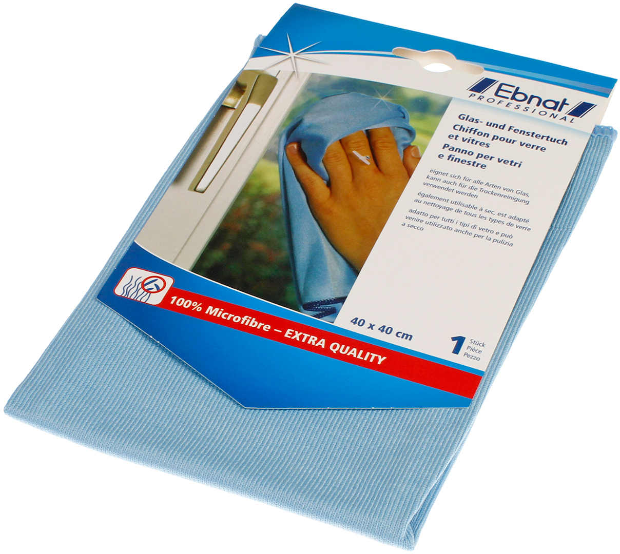 photo EBNAT Chiffon en microfibre 228213 bleu