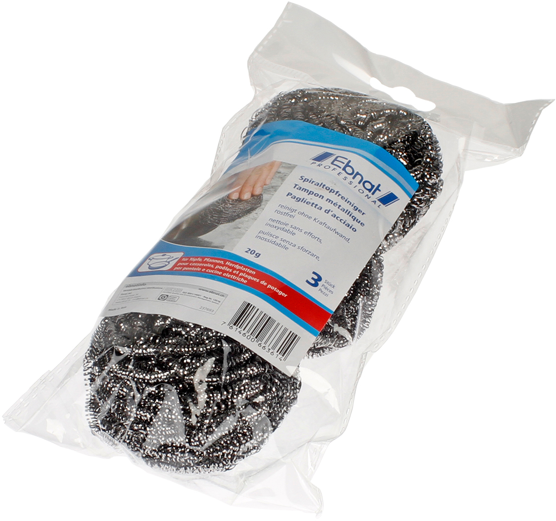 photo EBNAT Nettoyant casseroles 3 pcs. 237693 gris