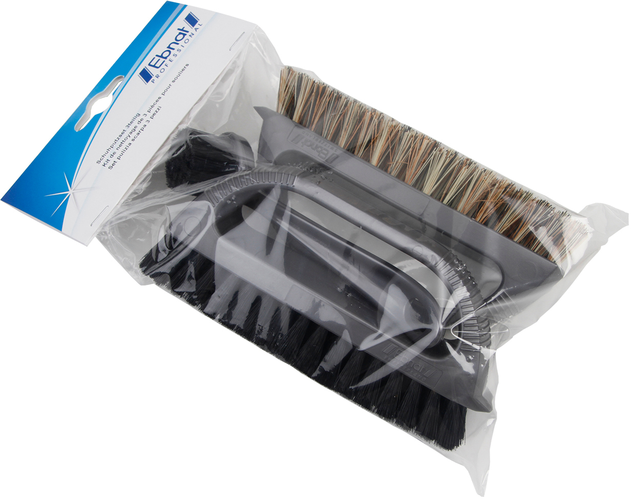 photo EBNAT Kit de cirage 3 pièces 350192 gris