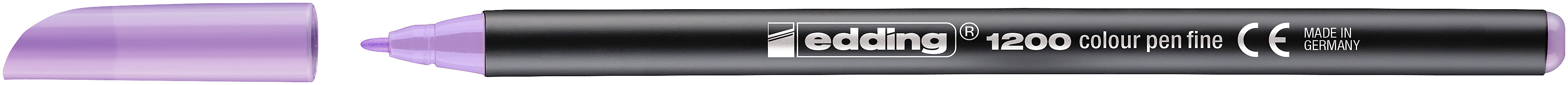 EDDING Stylo Fibre 1200 0,5-1mm 1200-087 Pastel, baie lavanda