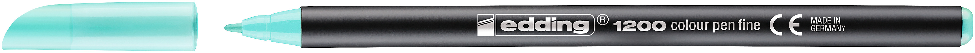 EDDING Stylo Fibre 1200 0,5-1mm 1200-088 Pastel, menthe douce