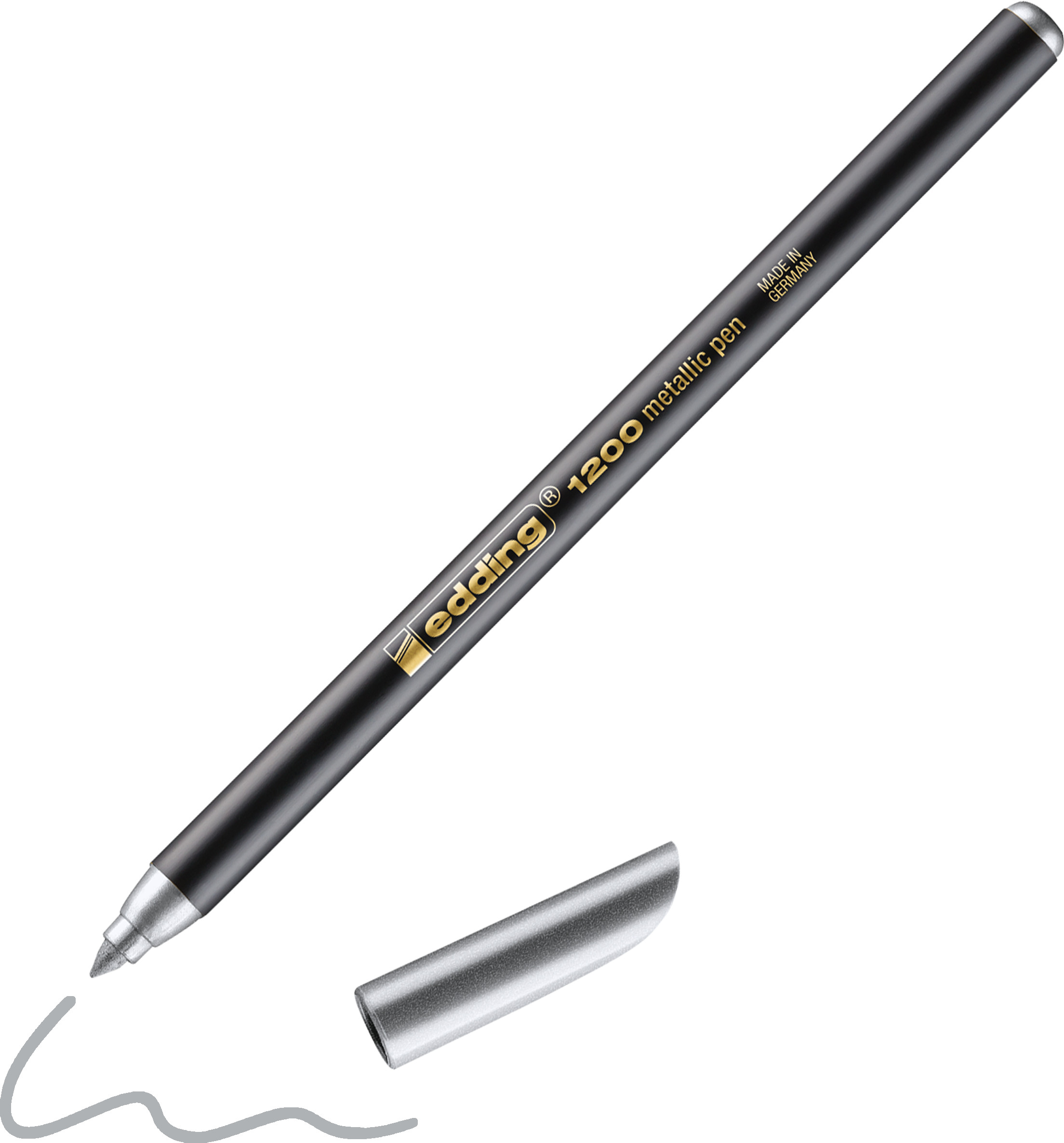 EDDING Metallic Color Pen 1200 1-3mm 1200-54 argent