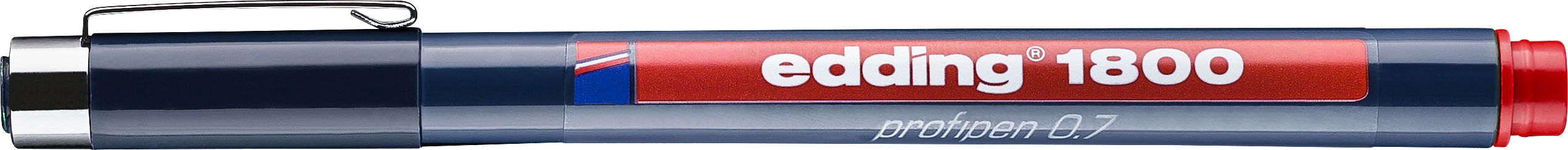 EDDING Profipen 1800 0.70mm 1800-2-07 rouge rouge