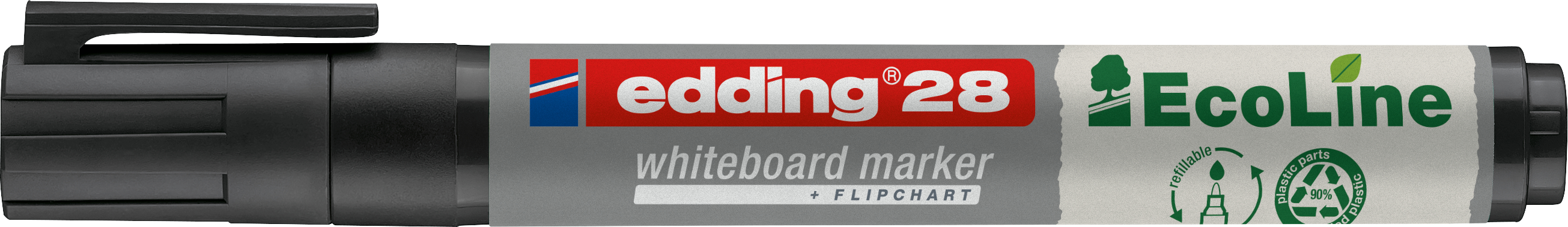 EDDING Boardmarker 28 EcoLine 1.5-3mm 28-1 noir noir