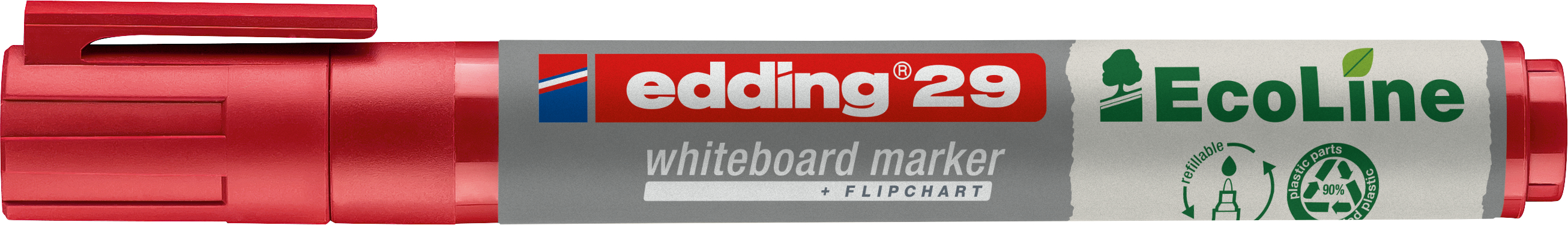 EDDING Whiteboard Marker 29 1-5mm 29-2 rouge rouge