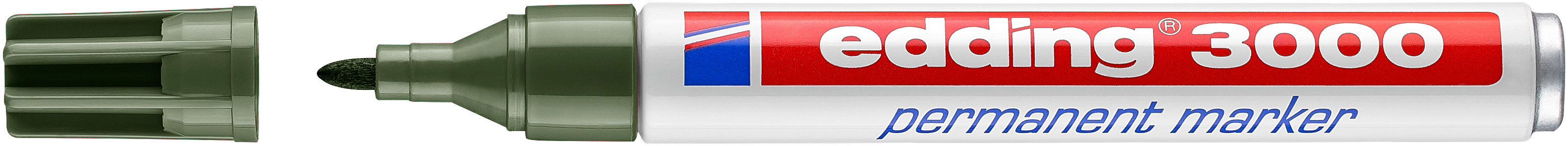 EDDING Permanent Marker 3000 1,5-3mm 3000-15 olivgrün