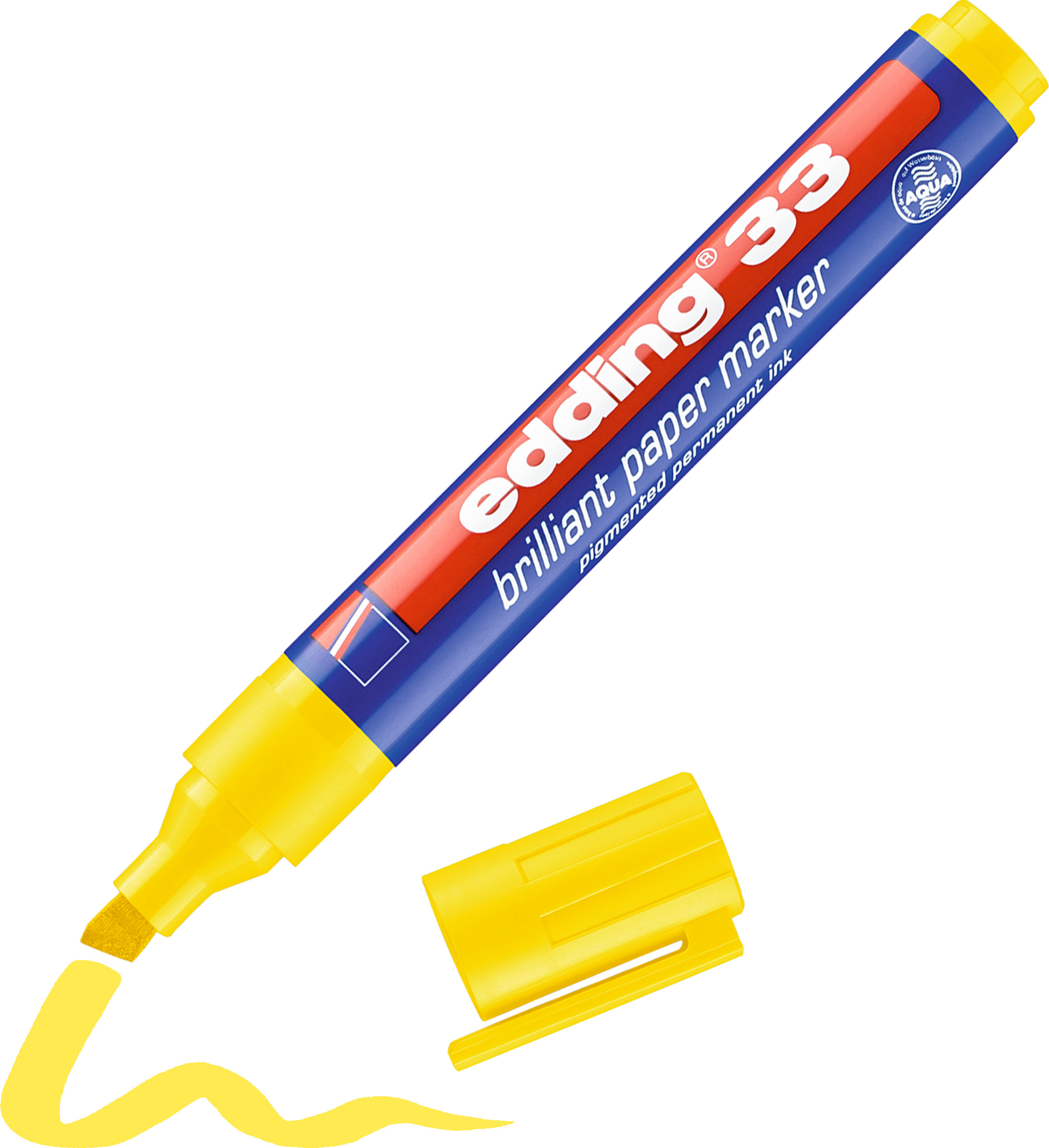EDDING Permanent Marker 33 1-5mm 33-5 jaune