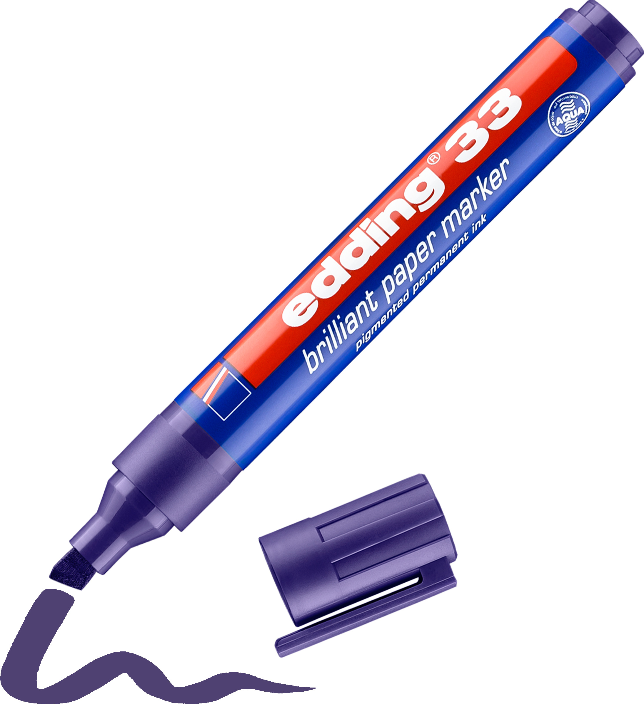 EDDING Permanent Marker 33 1-5mm 33-8 violet