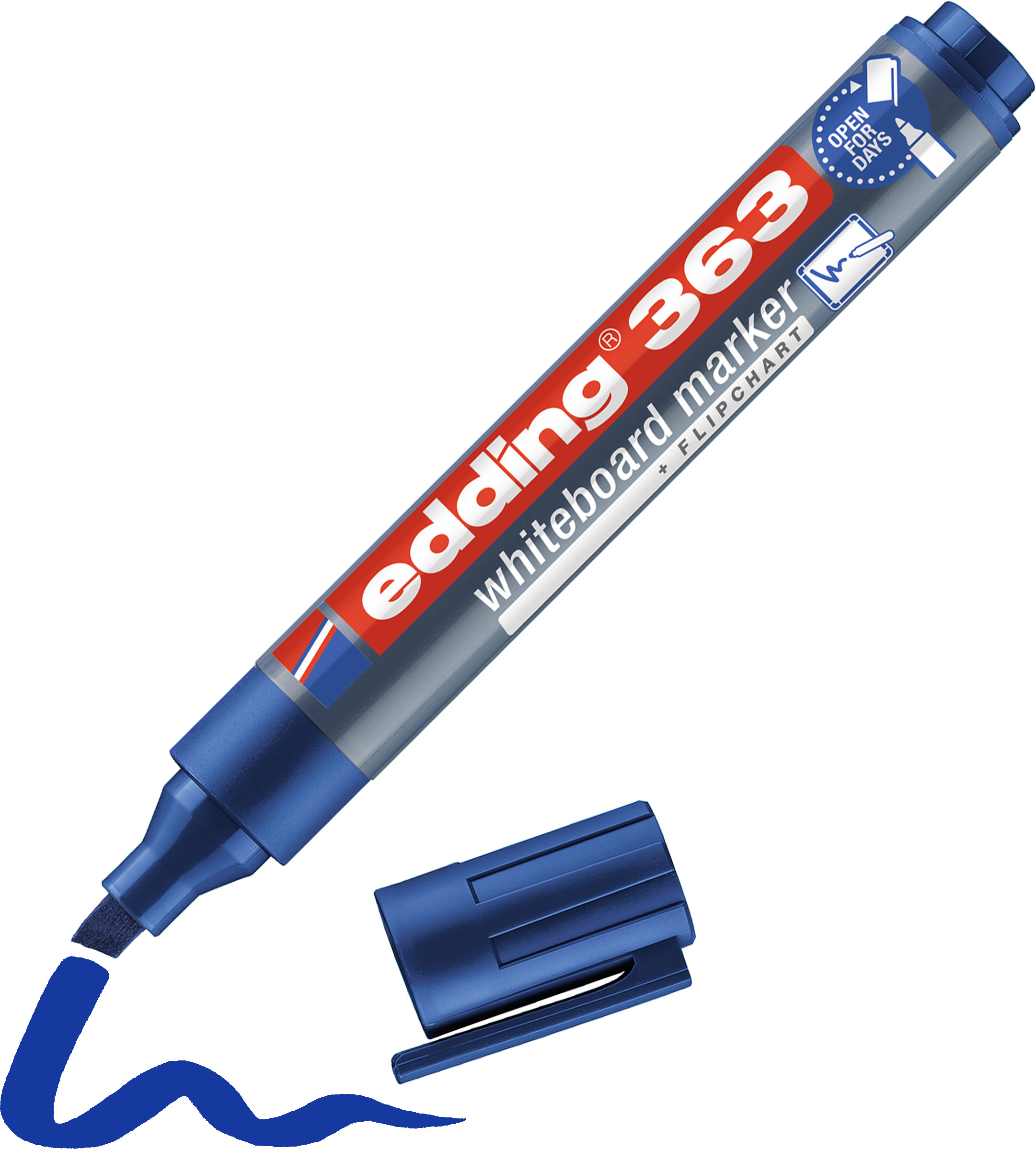 EDDING Whiteboard Marker 363 1-5mm 363-003 bleu