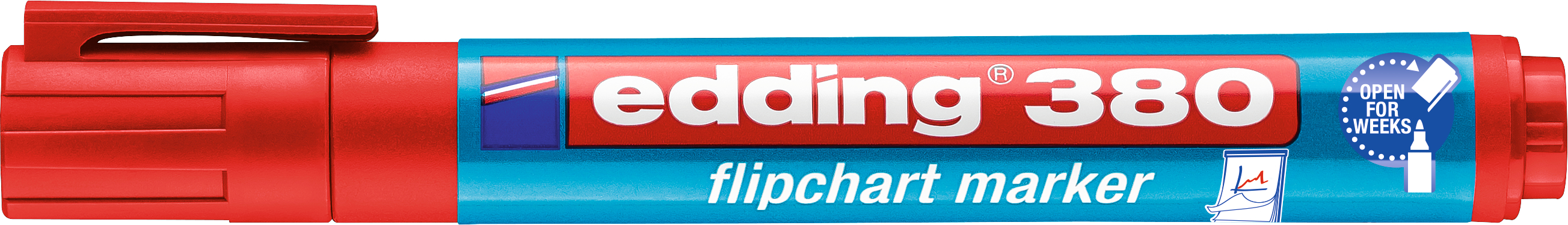 EDDING Flipchart Marker 380 1,5-3mm 380-2 rot