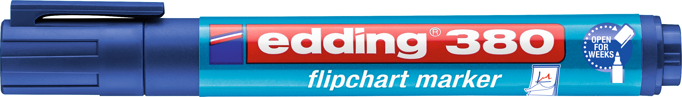 EDDING Flipchart Marker 380 1,5-3mm 380-3 bleu