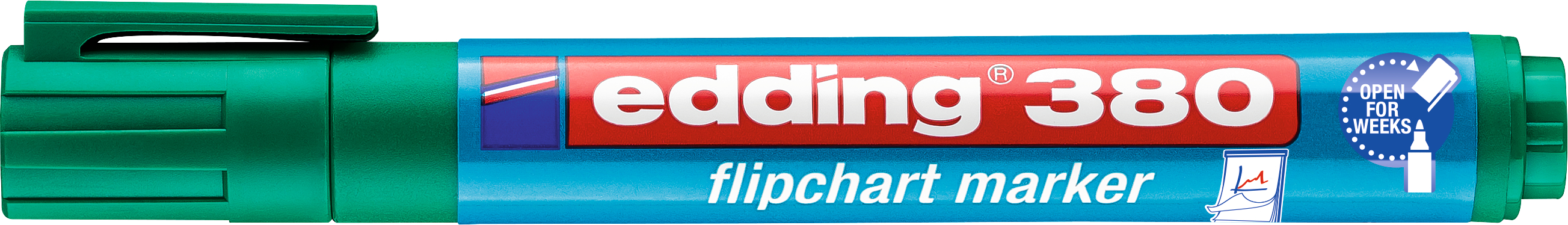 EDDING Flipchart Marker 380 1,5-3mm 380-4 grün