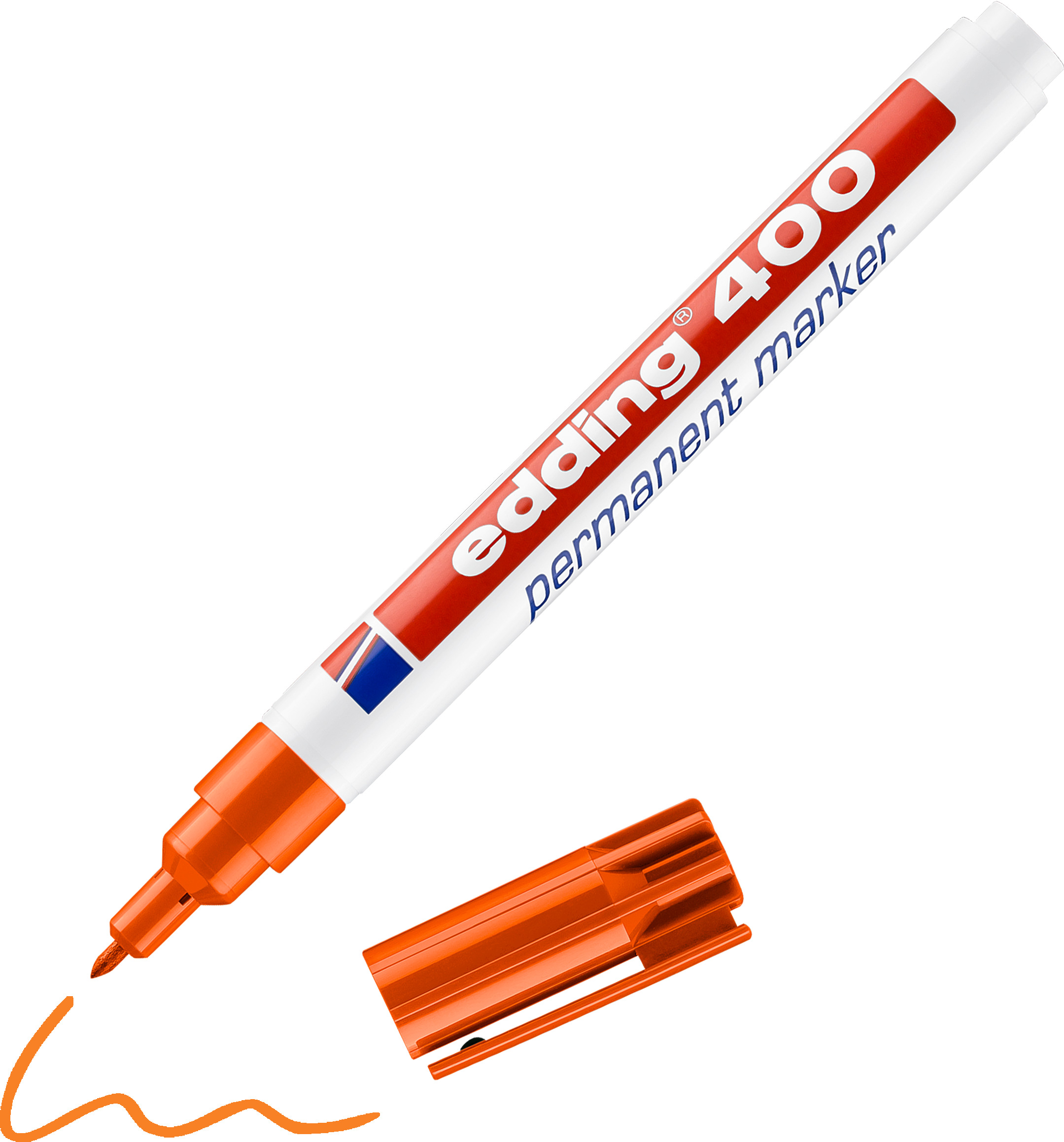 EDDING Permanent Marker 400 1mm 400-6 orange
