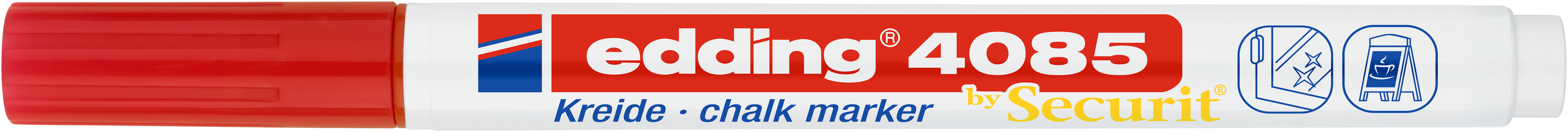 EDDING Chalk Marker 4085 1-2mm 4085-002 rouge