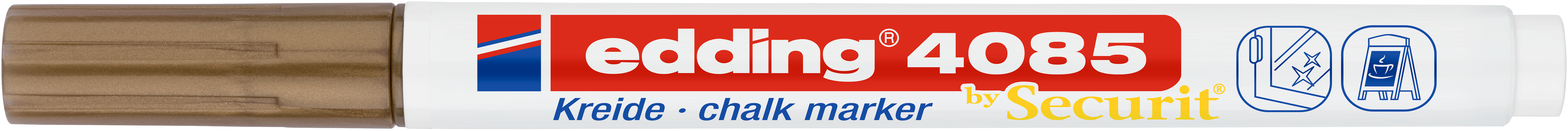 EDDING Chalk Marker 4085 1-2mm 4085-055 cuivre