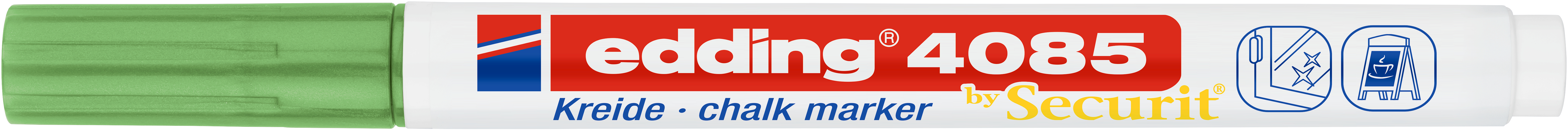 EDDING Chalk Marker 4085 1-2mm 4085-074 vert-metallic