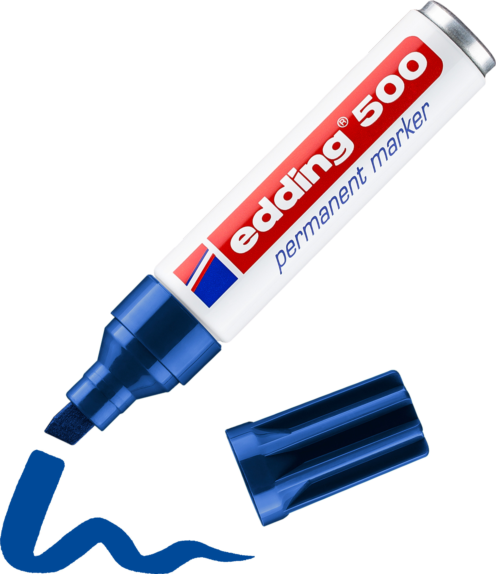 EDDING Marqueur permanent 500 2-7mm 500-3 bleu