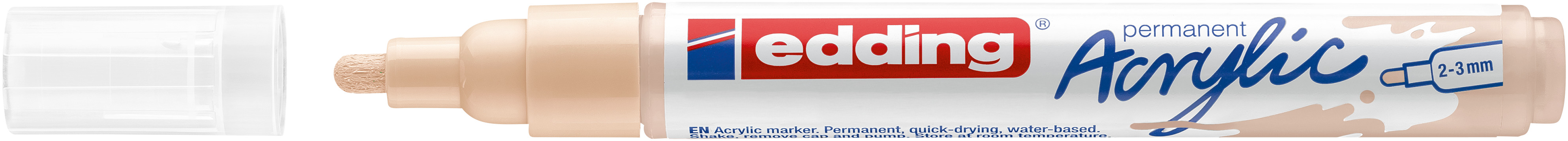 EDDING Acrylmarker 5100 2-3mm 5100-255 warm beige