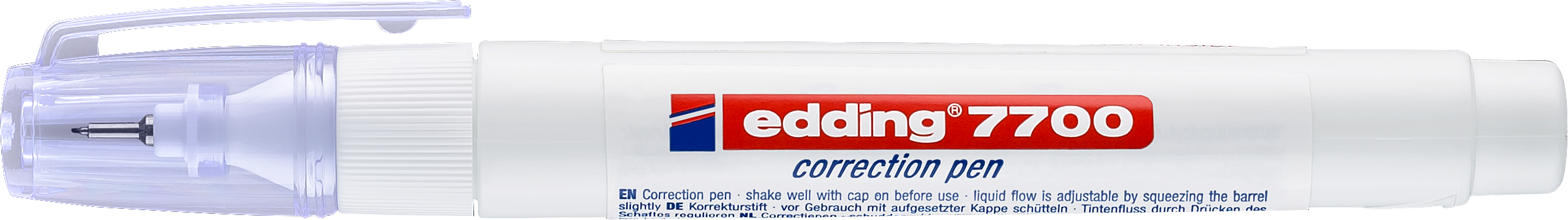 EDDING Correction Pen 1-2mm 7700 blanc blanc