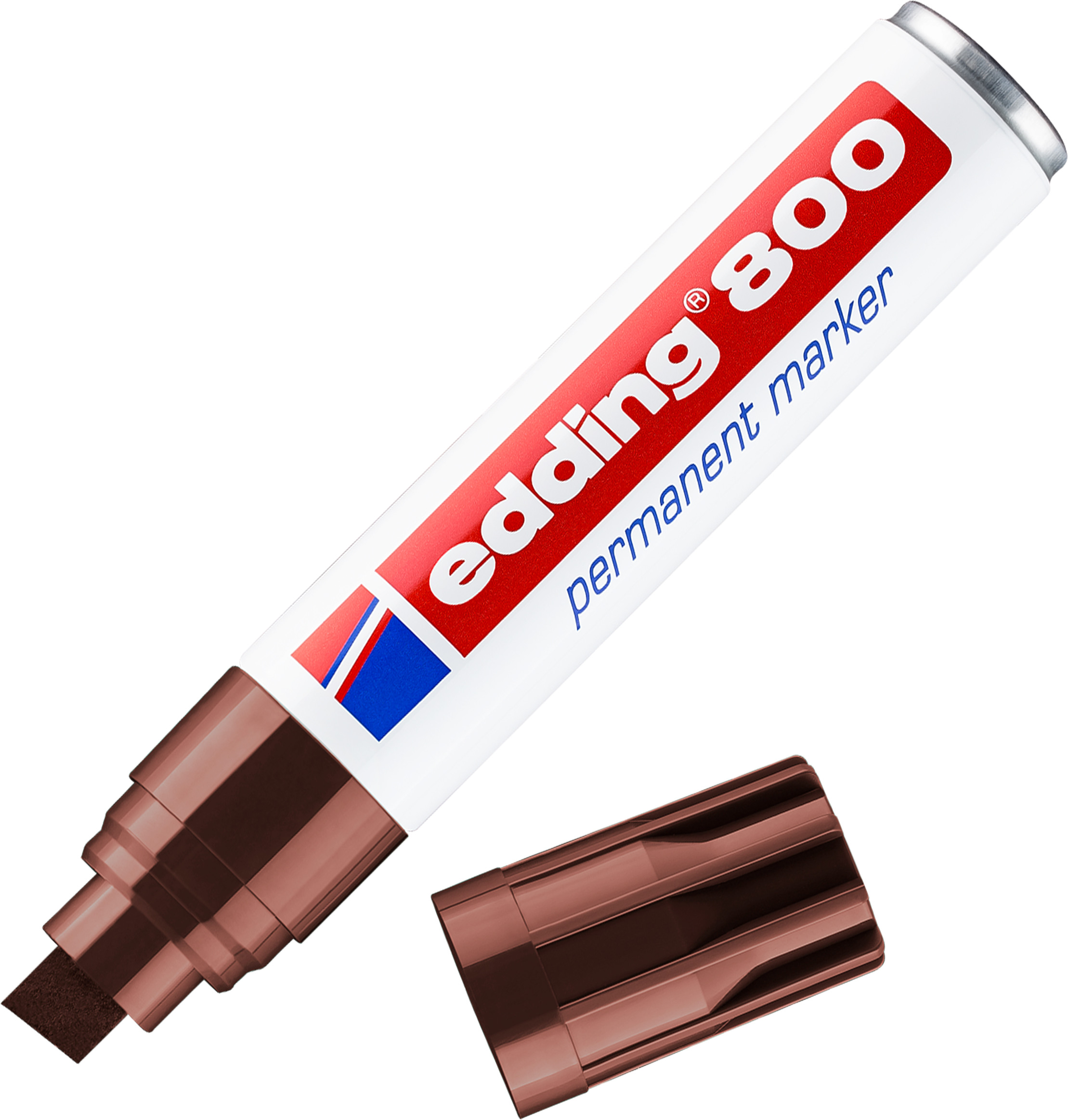 EDDING Permanent Marker 800 4-12mm 800-7 brun