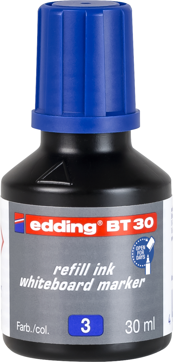 EDDING Encre 30ml BT30-3 bleu