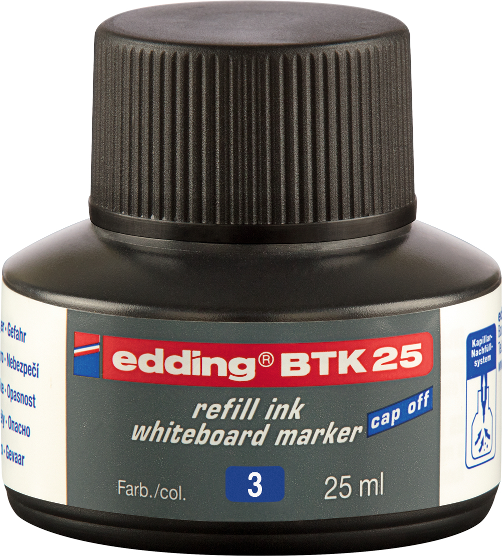 EDDING Refill BTK25 BTK-25-3 bleu