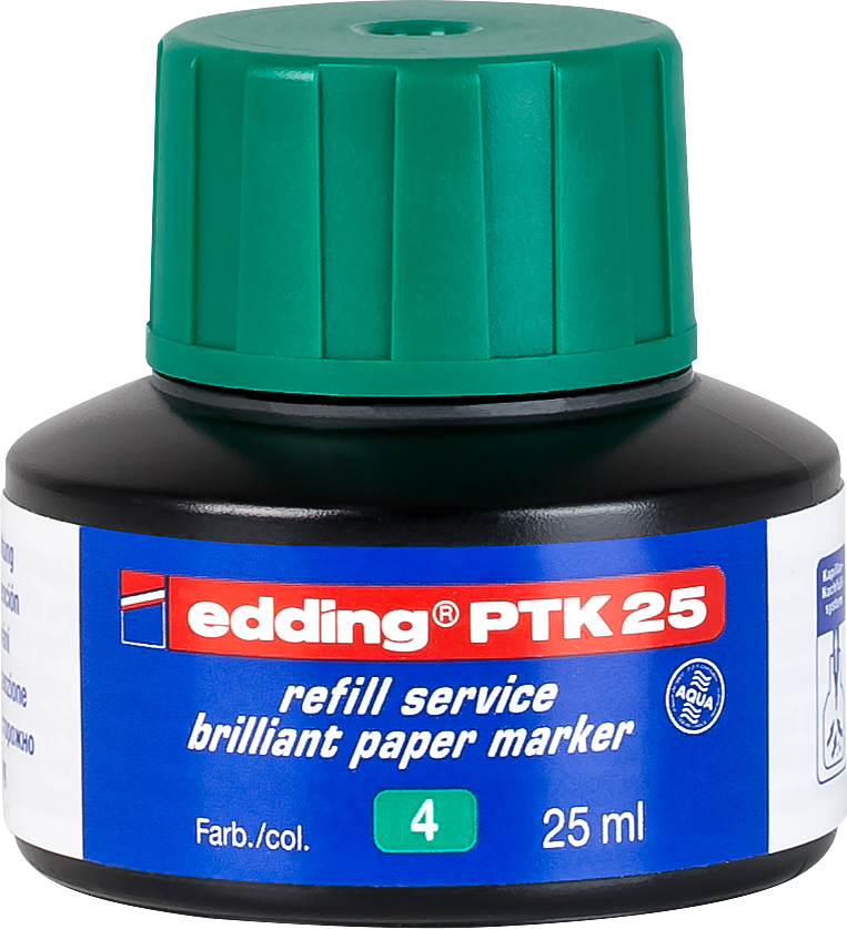 EDDING Encre 25ml PTK-25-4 vert