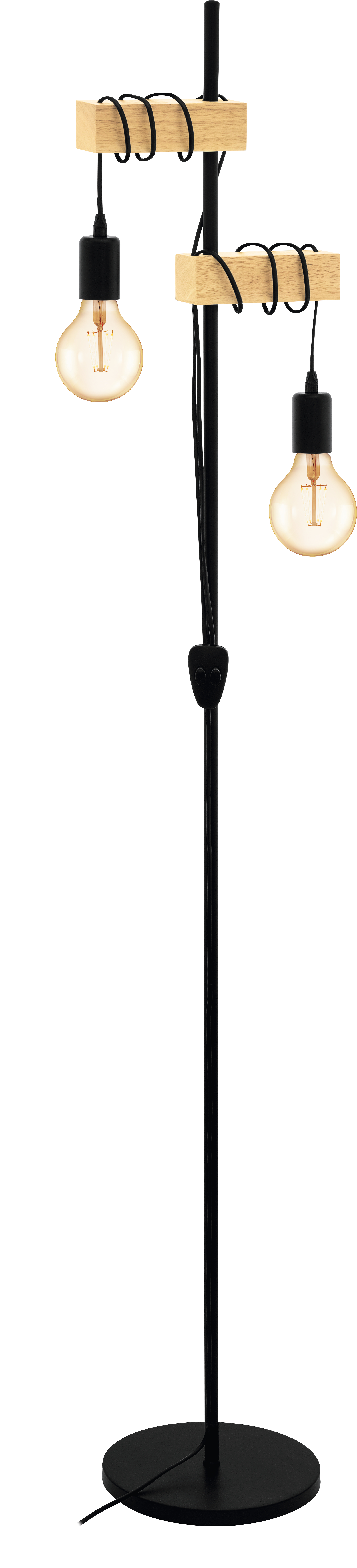 photo EGLO Lampadaire TOWNSHEND 32919 noir