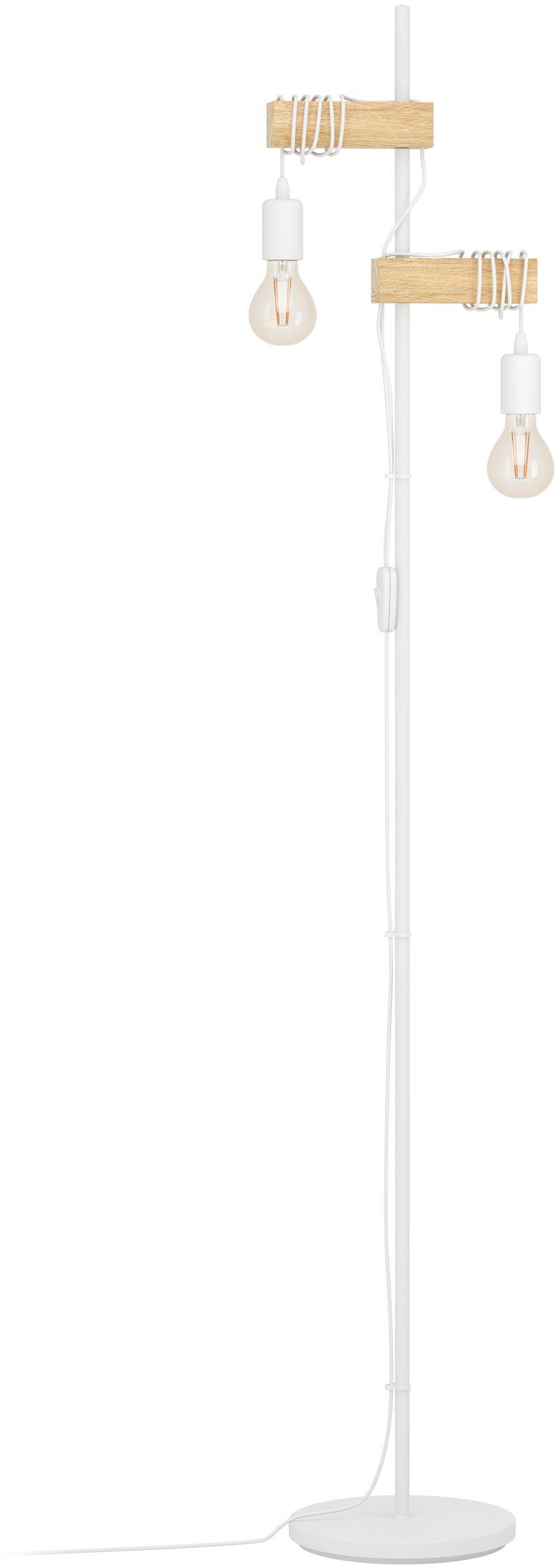 photo EGLO Lampadaire TOWNSHEND 33167 blanc