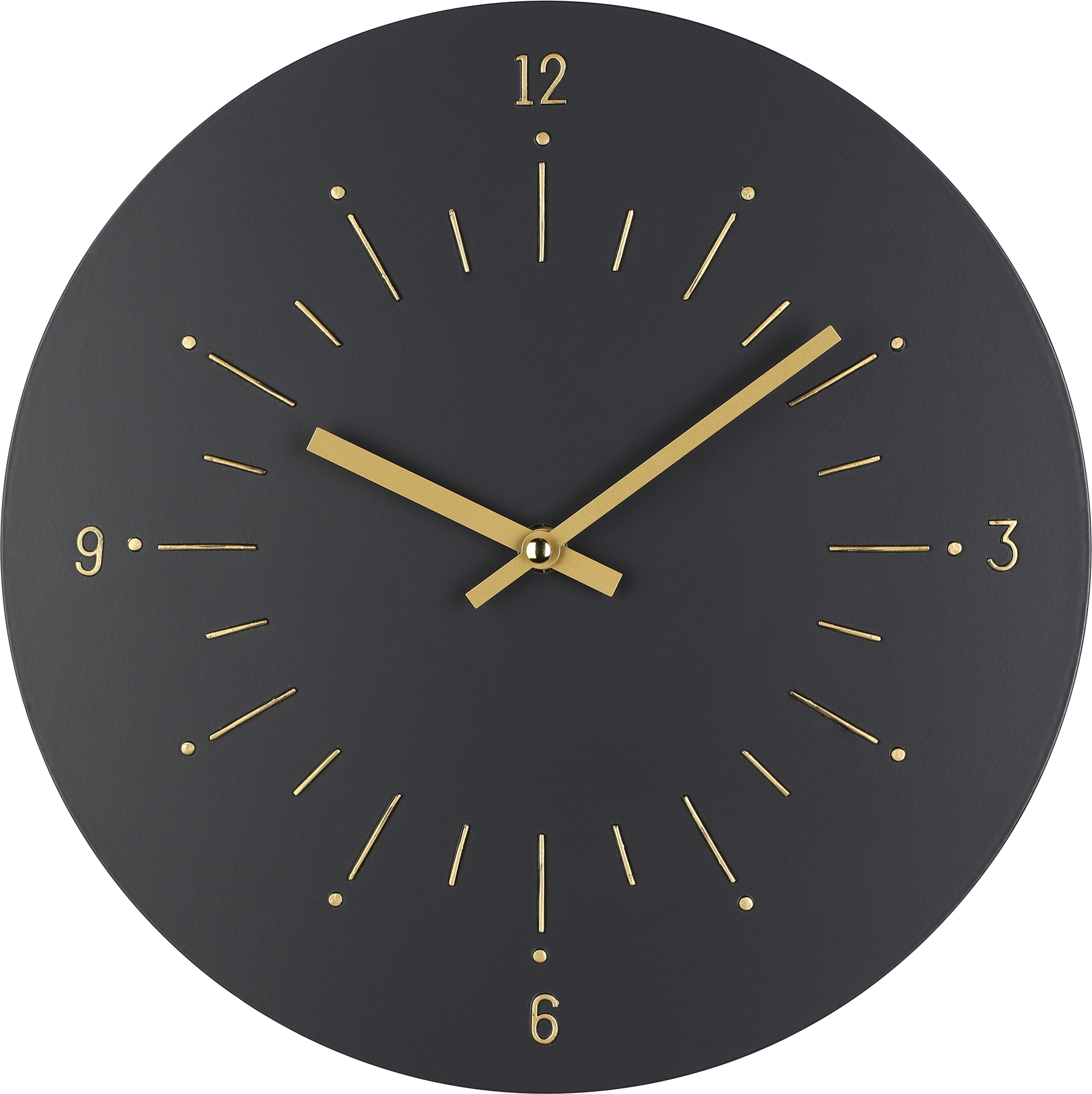 photo EGLO Horloge murale 30cm 425509 noir/or, Takahagi