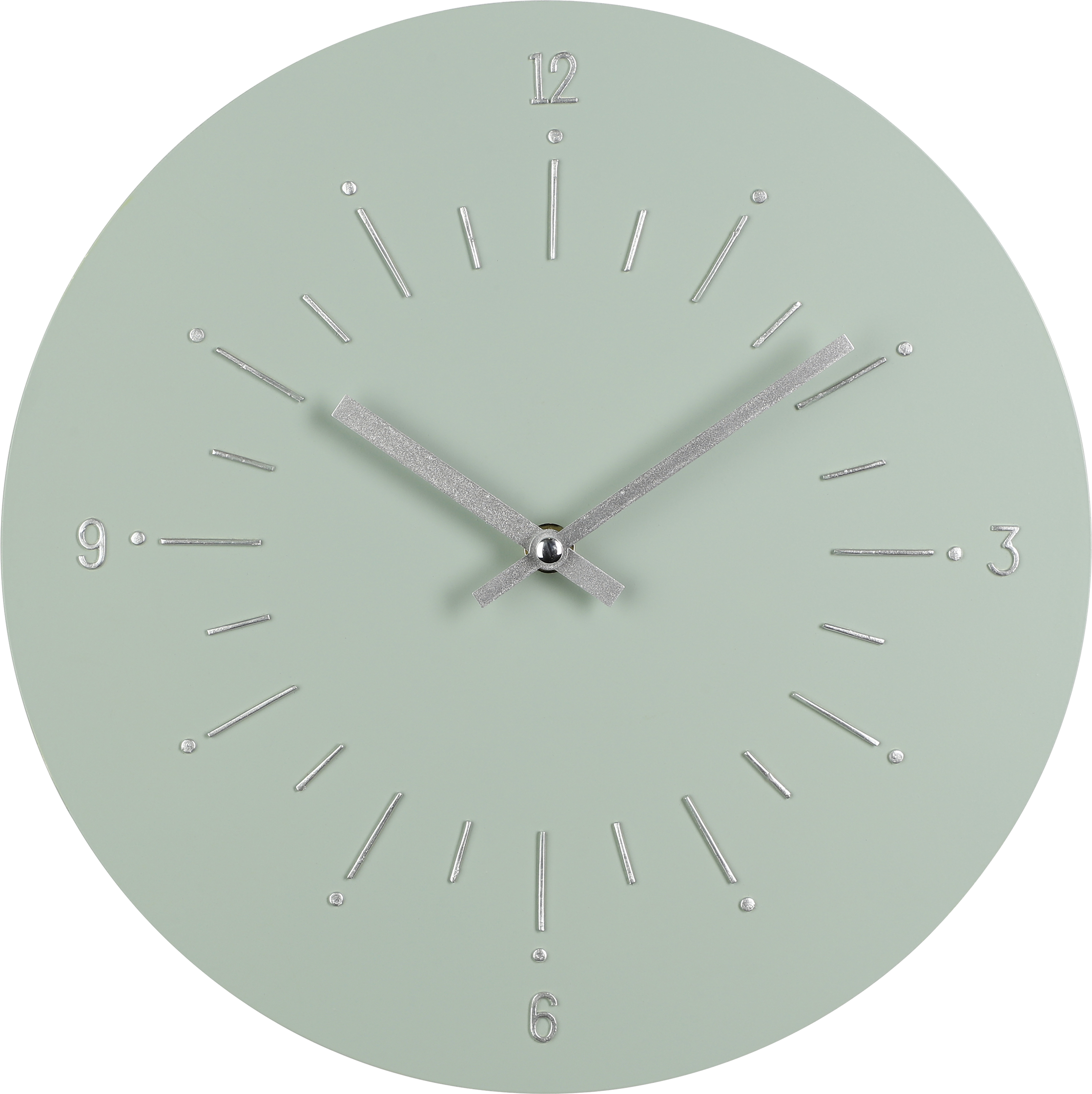 photo EGLO Horloge murale 30cm 425511 menthe/argent, Takahagi