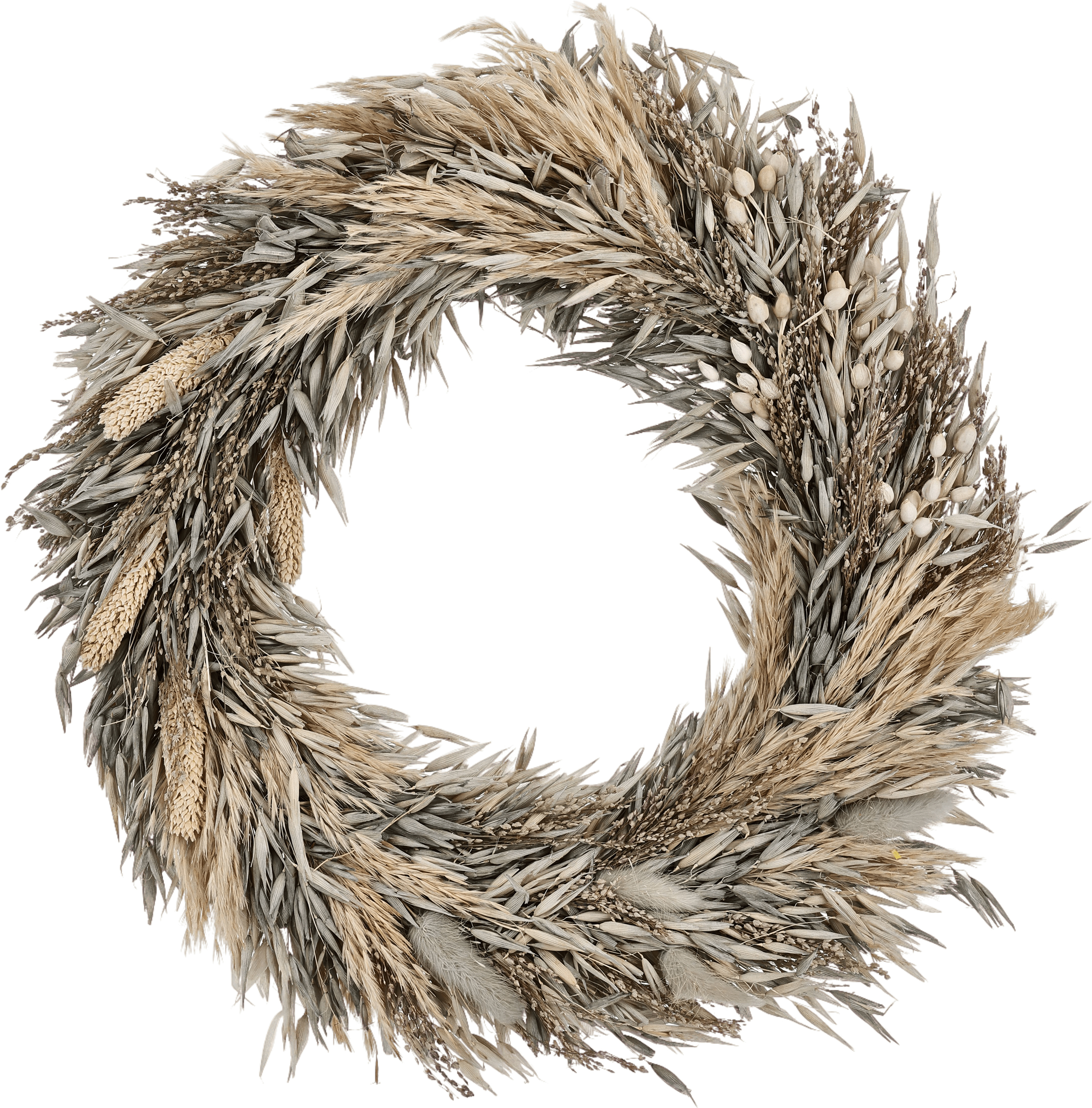 photo EGLO Fleurs séchées MINALIN Ø36cm 428063 beige, couronne