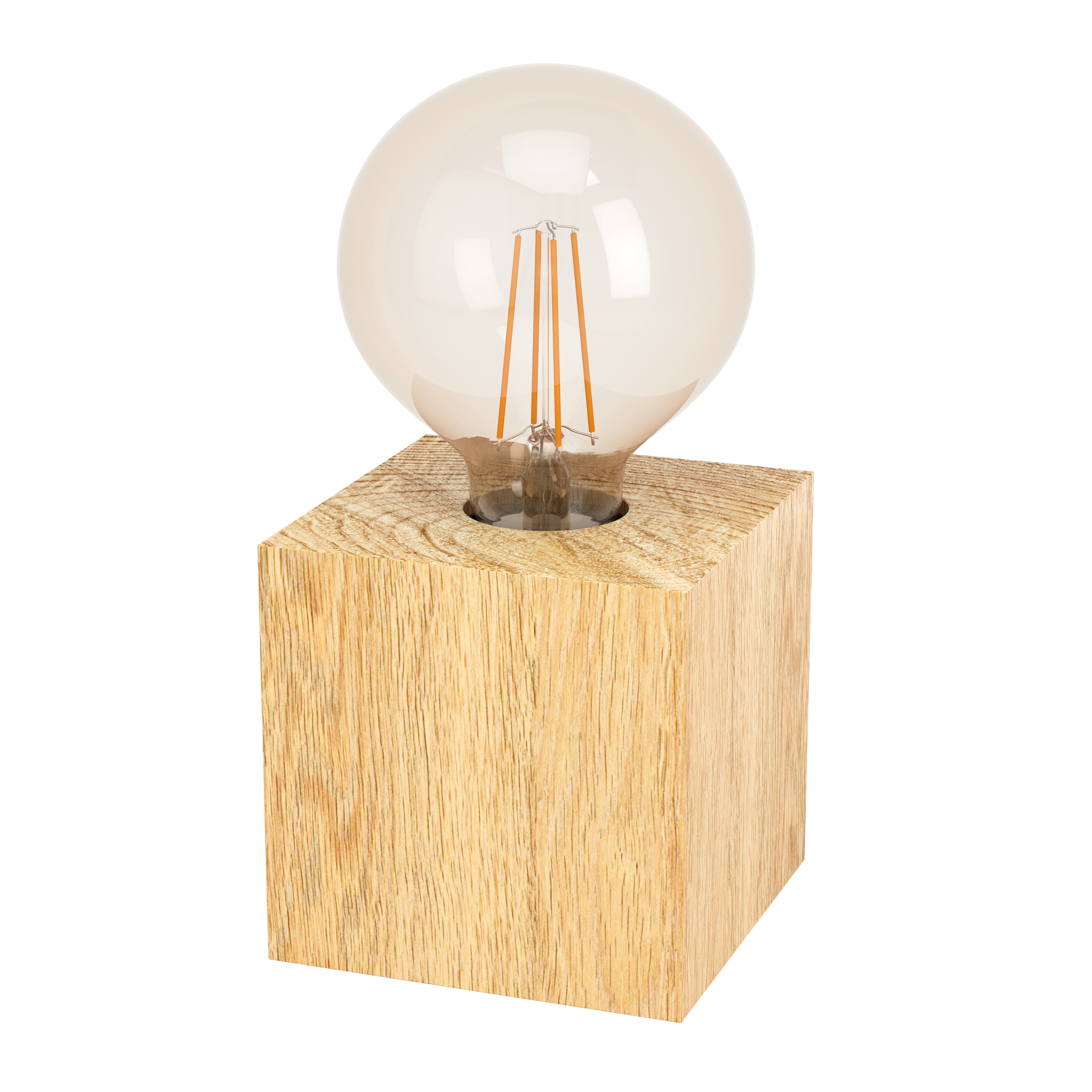 photo EGLO Lampe de table PRESTWICK 2 43733 marron