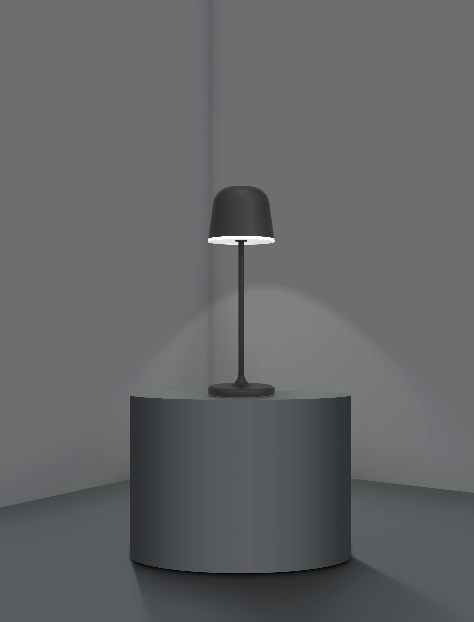 EGLO Lampe de table Mannera 900457 noir, batterie