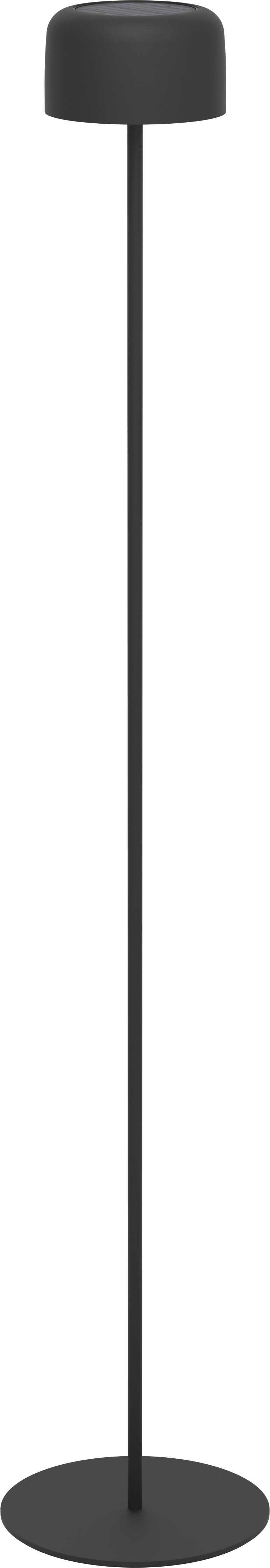 photo EGLO Lampadaire Roccanova-L 901891 noir, solaire