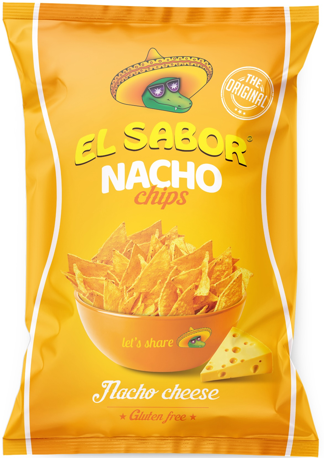 photo EL SABOR Nacho Chips Cheese ES105 100g