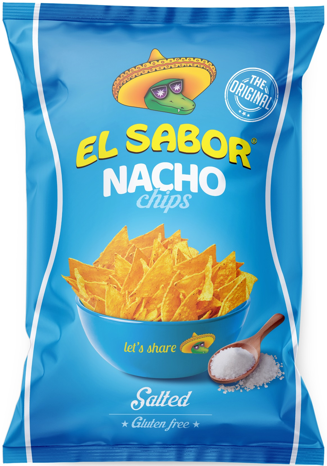 photo EL SABOR Nacho Chips Salted ES109 100g