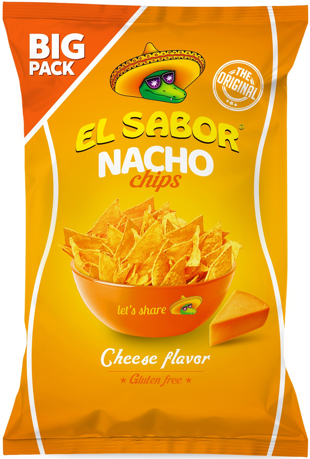 photo EL SABOR Nacho Chips Cheese ES162 180g