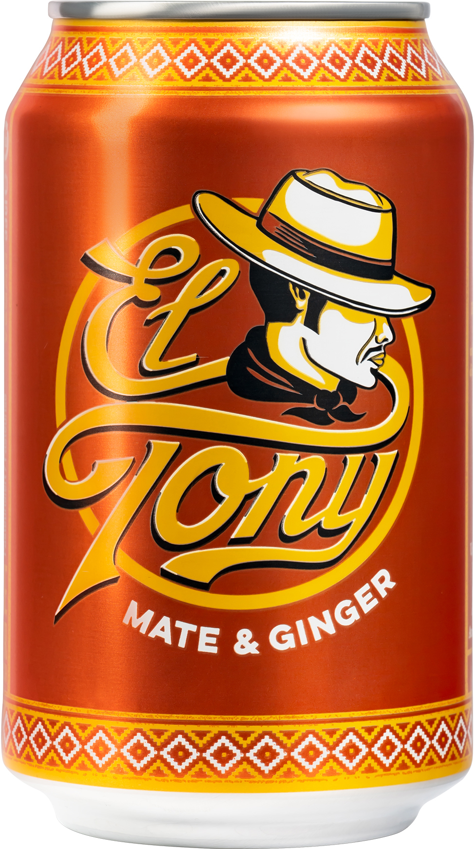 photo EL TONY Mate & Ginger Alu 3651 33 cl, 24 pcs.