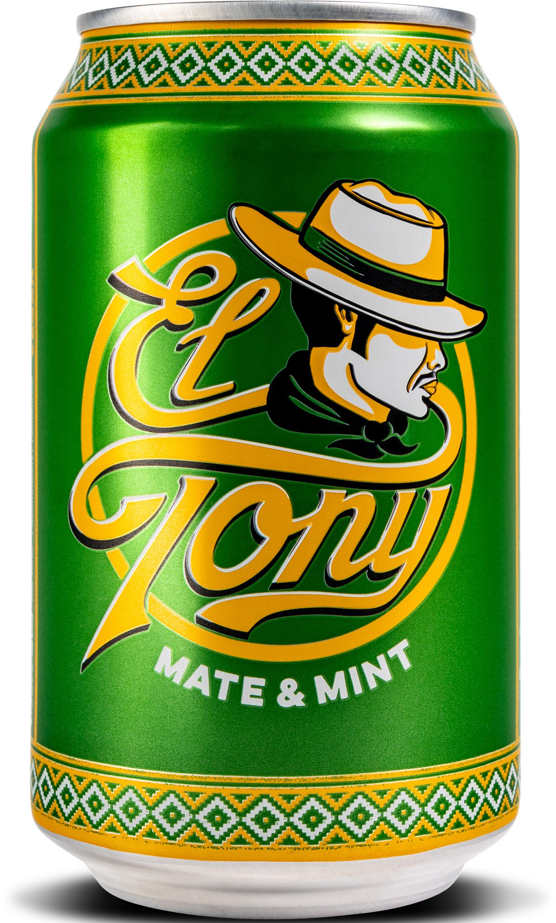 photo EL TONY Mate & Minze Alu 5480 33 cl, 24 pcs.