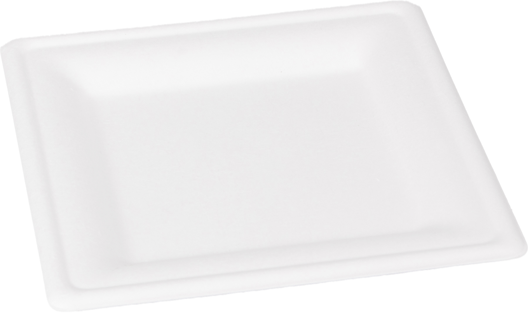 ELCO Assiette en bagasse 26x26cm 10230020-016 blanc, 10pcs.