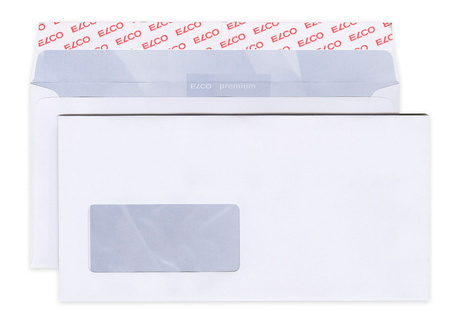 ELCO Enveloppe fênetre li C5/6 17717.10 blanc, sticker, 100g, 500 pcs.