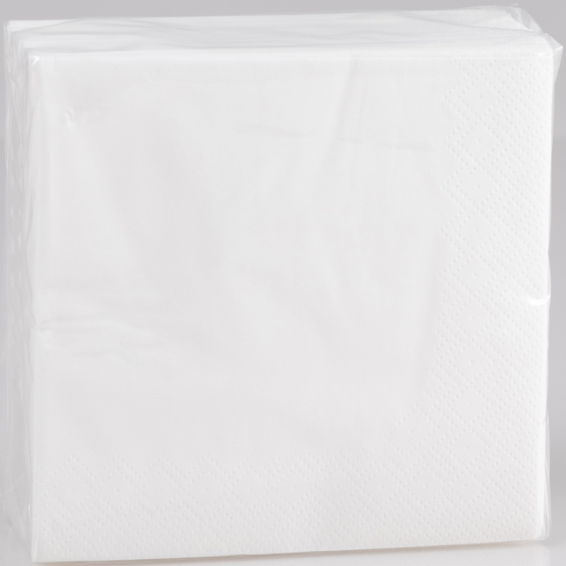 ELCO Serviettes tissue 24x24cm 23400050-001 3 plis, blanc 50pcs.
