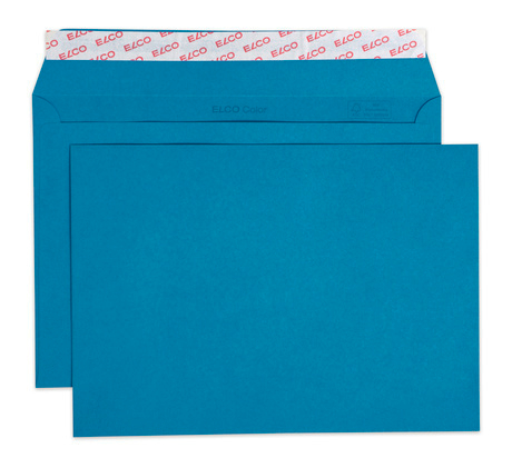 ELCO Enveloppe Color s/fenêtre C5 24084.33 100g, bleu 250 pcs.