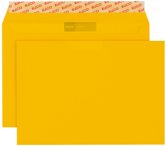 ELCO Enveloppe Color s/fenêtre C5 24084.42 100g, gold 250 pcs. 100g, gold 250 pcs.