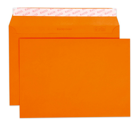 ELCO Enveloppe Color s/fenêtre C5 24084.82 100g, orange 250 pcs.