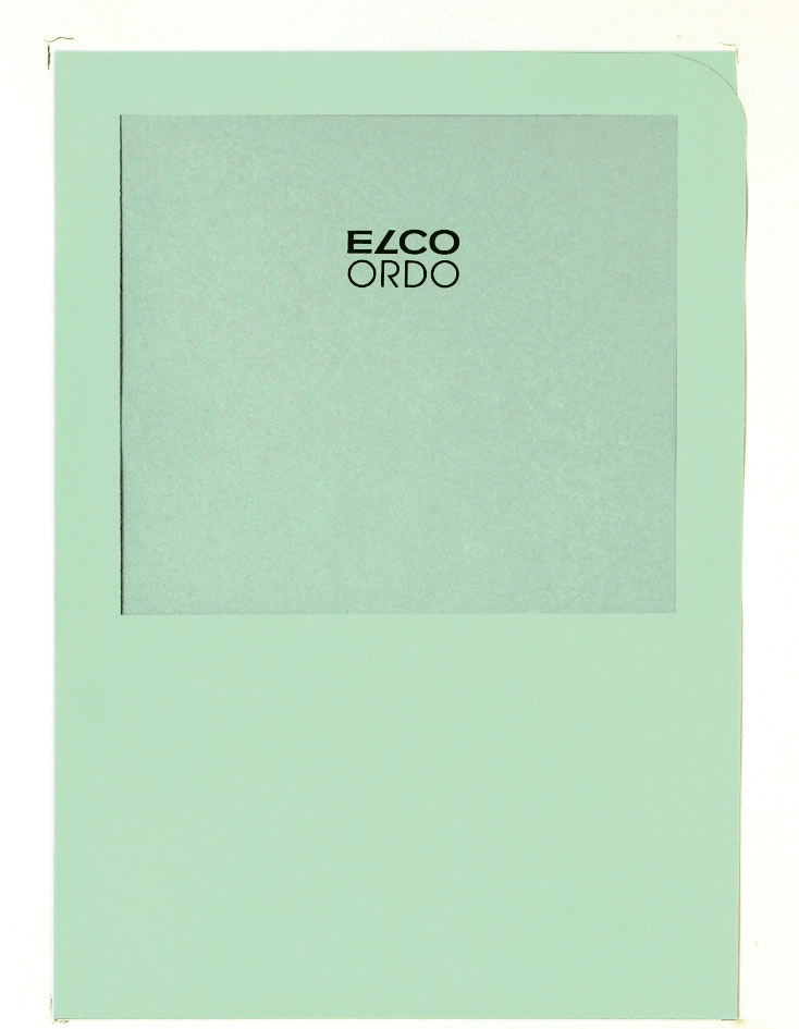 ELCO Dossier d'organ. Ordo A4 29464.61 transport, vert 100 pièces