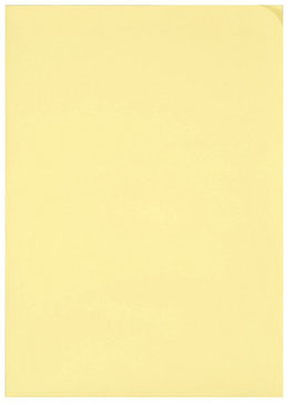 ELCO Dossier d'organ. Ordo A4 29466.71 discreta, jaune 100 pièces