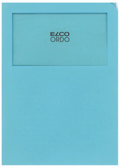 ELCO Organisationsmappe Ordo A4 29469.31 unliniert, blau 100 Stück